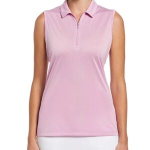 Callaway Women’s Sleeveless Quarter Zip Golf Polo